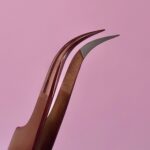 IMG_7778 Pęseta do rzęs z perforowanym stykiem Copper